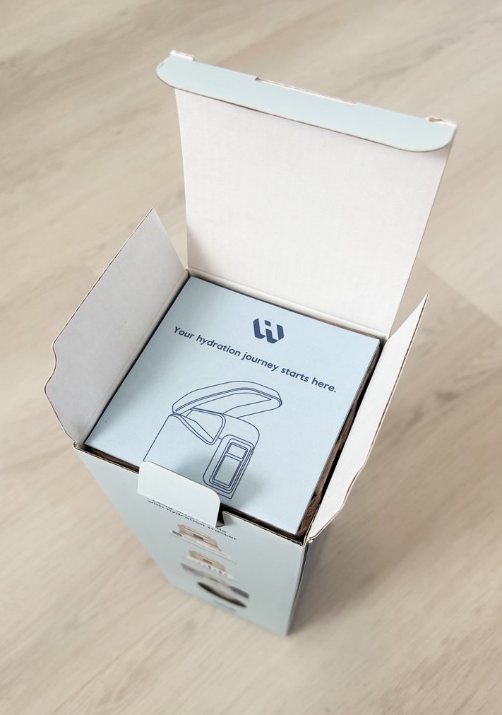 An open WaterH box.